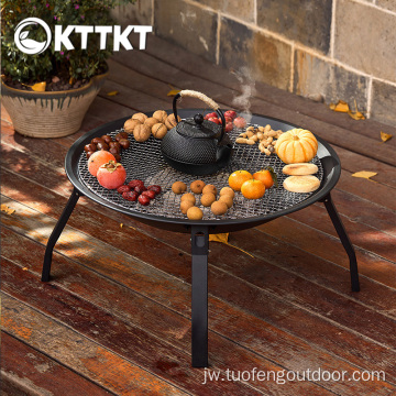 Odling camping camping oven kanggo pemanasan